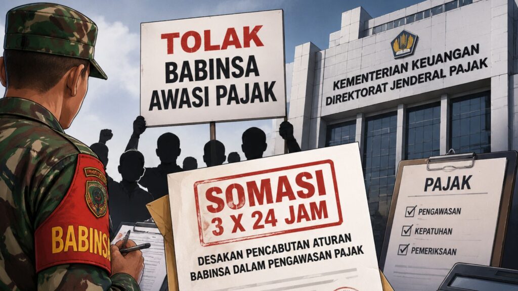 Koalisi Layangkan Somasi, Kebijakan Babinsa Awasi Pajak Terancam Digugat